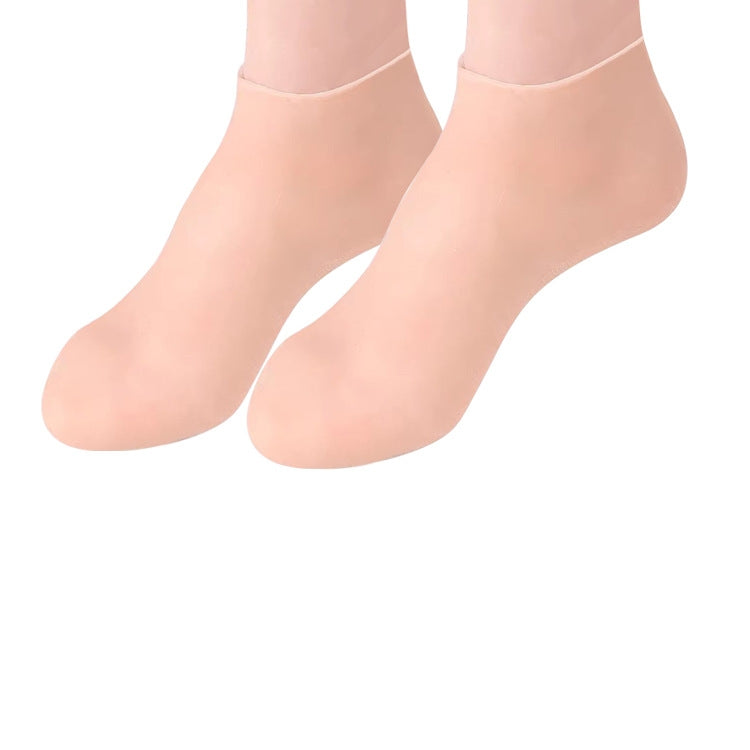 🎁Christmas 49% OFF⏳Moisturizing Foot Mask Exfoliating Silicone Socks - newbeew