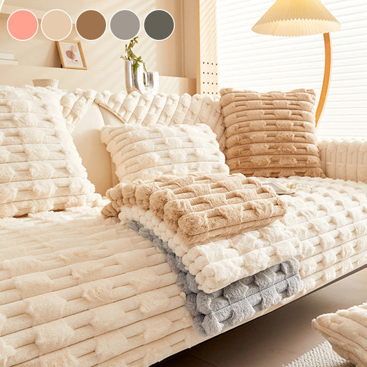 🎁Hot Sale 49% OFF⏳Super Soft Puffy Plush Non-Slip Sofa Cushion Covers