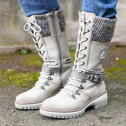 🎁Christmas 49% OFF⏳Women's Fashion Waterproof Warm Snow Boots - newbeew