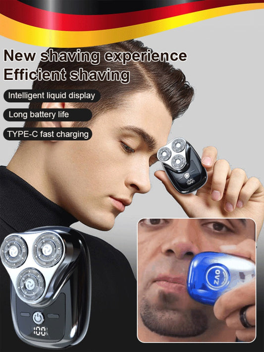 🎁Christmas 49% OFF⏳Digital Display Electric Shaver With Original Stone - newbeew