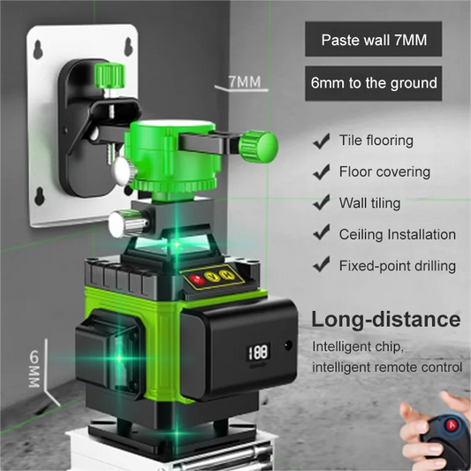 🎁Hot Sale 49% OFF⏳Infrared Green Light Laser Level for Precision Work