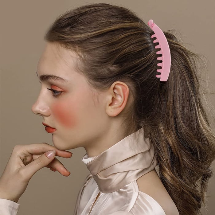 🎁Christmas 49% OFF⏳Vertical Hairpin Ponytail Hair Accessory Banana Clip - newbeew