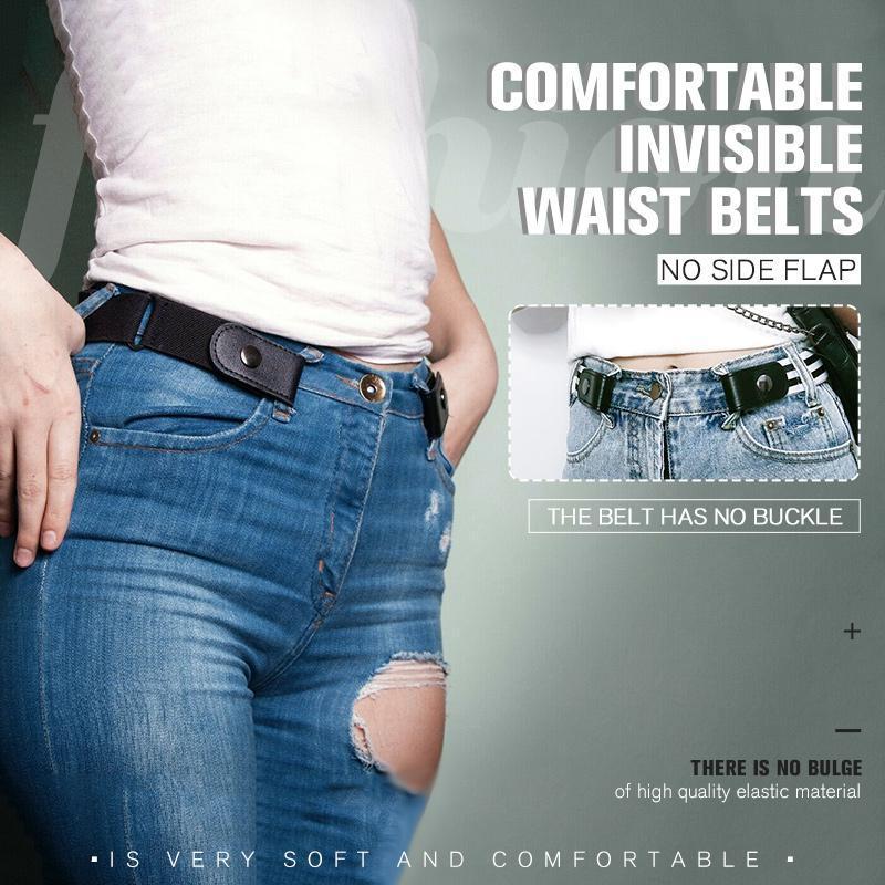 🔥Buy 1 Free 2🔥Buckle-free Invisible Elastic Waist Belts - newbeew