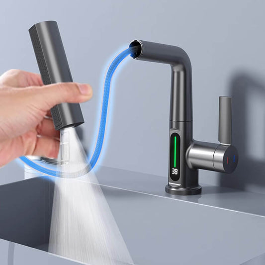 🎁Hot Sale 49% OFF⏳Pulling lifting digital display faucet