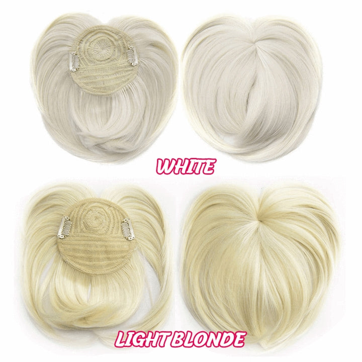 🔥Buy 1 Free 1🔥SHORT NATURAL HAIR TOPPERS - newbeew