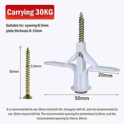🔥Buy 25 Free 25🔥Aircraft / Butterfly Expansion Anchor Bolts Tube & Countersunk Screws