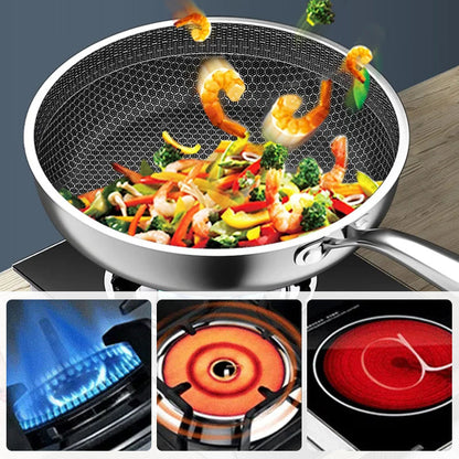 🎁Hot Sale 49% OFF⏳Non-Stick Stainless Steel Pan