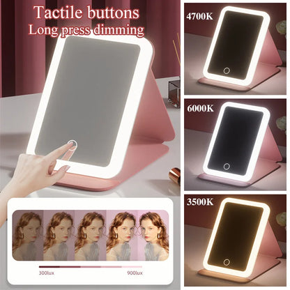 🎁Hot Sale 49% OFF⏳Foldable LED Makeup Mirror