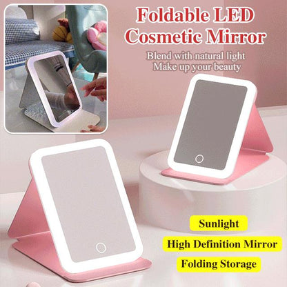 🎁Hot Sale 49% OFF⏳Foldable LED Makeup Mirror