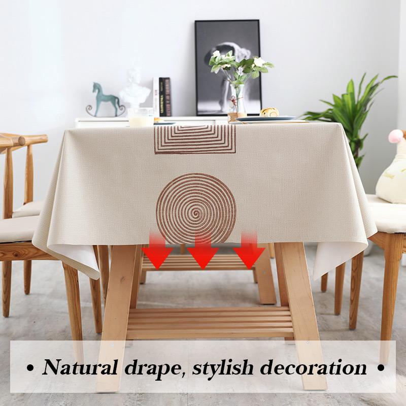 🎁Clearance Sale 49% OFF⏳High Quality Waterproof And Oil-Proof Tablecloth - newbeew